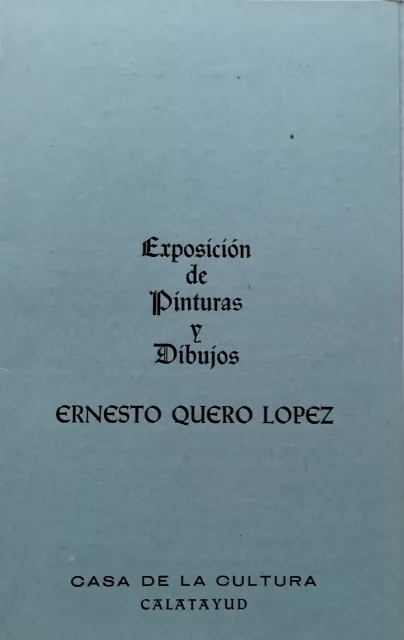 Ernesto Quero - Biografía - 1975>